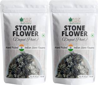 Bliss of Earth 2x100gm Stone Flower, Dagad Phool, Kalpasi, Aromatic Spice for cooking Biryani