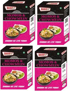 Bharvi Momos & Chowmein Masala|DIM Sum Noodles Pasta|Blend of 25 Healthy Spices