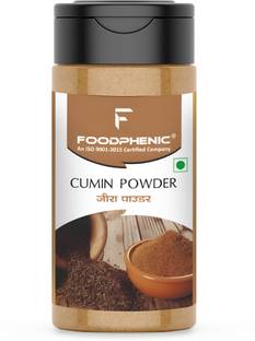 FOODPHENIC Cumin (Jeera) Powder Shaker Jar 100gm / 3.5 oz