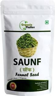 Organic Platter Fennel Seeds,Saunf,Soonf,Variyali,Saumph,Sompu,Green Fennel,Foeniculum Vulgare-P