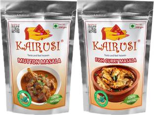 KAIRUSI Mutton Masala and Fish Curry Masala Combo Offer