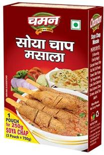 chaman Soya Chaap Masala 60G Pack Of 3 ( 60 × 3 = 180g )