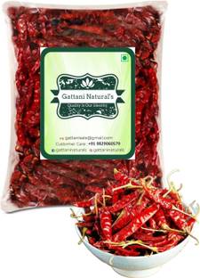 gattani naturals Red Chilli Whole | Dry Red Chillies Whole | Lal Mirch Sabut | Mathaniya Lal Mirch