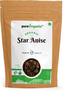 Pure Organio Organic Star Anise Whole - Chakri Phool - Badhiyan Fool