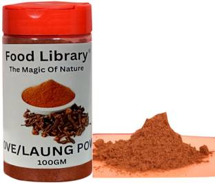 FOOD LIBRARY THE MAGIC OF NATURE Aromatic Spice for Culinary Delights, Ground Cloves for Cooking and Seasoning