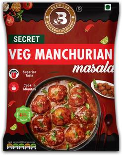 Brew Lab Natural Secret Veg Manchurian Masala | Authentic Spice | Superior Taste