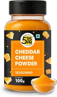 5:15PM Cheddar Cheese Powder Seasoning for Popcorn, Pasta, Pizza, Nachos, Fries