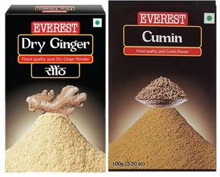 EVEREST Dry Ginger Powder, +Cumin Powder