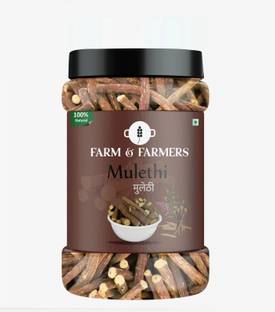 Farm & Farmers Mulethi Root Stick/ Mulethi Liquorice Mulethi|