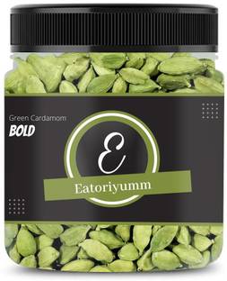 Eatoriyumm ( 50 g ) Cardamom Green Whole | Grade - Bold Size - 8mm
