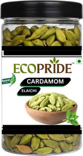 EcoPride Premium Green Cardamom (Elaichi) No Artificial Colours or Natural Elaichi