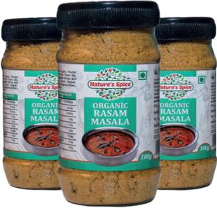 Nature's Spice Organic Rasam Masala Powder - 300 Grams, Combo Pack of 3 x 100 Grams