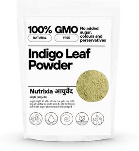 Nutrixia food Indigo Leaf Powder/Neel Patti/नील पट्टी / Indigofera Tinctoria/Indigo Leave Power