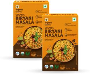 Organic Tattva Organic Biryani Masala 100g Each