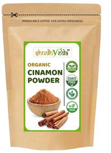 Shudhveda Organic Cinnamon Powder | Dalchini Cinnamon Powder | Pure & Natural
