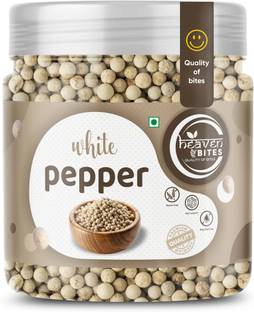 HEAVEN BITES Whole White Pepper | Safed Mirch | Dakhni Mirch