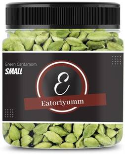 Eatoriyumm Cardamom Green Whole | Grade - Small Size- (6mm-7mm)