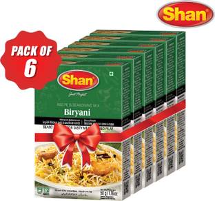SHAN Biryani Masala Pack of 6 (Imported)