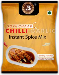 Brew Lab Spicy Soya Chaap Chilli Garlic Instant Spice Mix | Strong In Flavor |