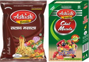 Ashish Masale Salad Masala + Chaat Masal Combo