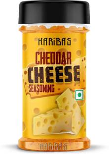 HARIBAS Cheddar Cheese Powder 50gm Cheese Seasoning for Popcorn, Pasta, Pizza & Fries