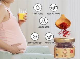 Houseofsaffron Pure Afghani Saffron Kesar 100% Natural Grade 1 ISO certified Keshar Threads (2Grams - 2 Packs of 1gram Each)