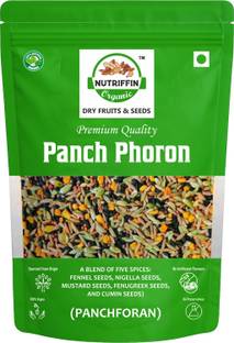 Nutriffin Organic Panch Phoron Whole Mix Spices |Authentic Masala | Five Spice Mix