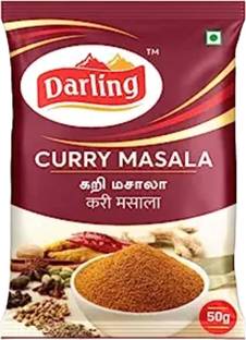 Darling Curry Masala, 500 G(Pack Of 10, Each 50G)| No Added Preservatives|