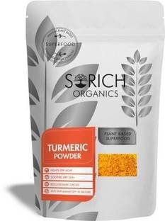 Sorich Organics Natural Turmeric Powder Curcuma Aromatica Face Haldi Powder for Skin