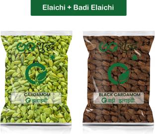 Goshudh Badi Elaichi 250gm & Choti Elaichi 50gm Combo Pack 300g