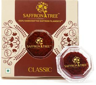 SAFFRON TREE Classic Saffron/Kesar/Keshar| Handcrafted Saffron Filaments | Pure Saffron