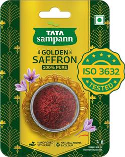Tata Sampann Golden Saffron, Natural Aroma & Colour, Pure Kesar