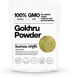Nutrixia food Gokhru Big Powder/Gokharu Bada Powder/गोखरू बड़ा पाउडर/Pedalium Murex/Large Caltrops Seed