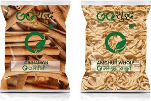 Goshudh Amchur Sabut 100gm & Dalchini sabut 250gm Combo Pack 350g
