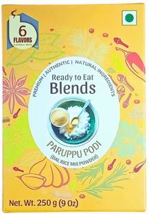 6FLAVORS Paruppu Podi Rice Mix Powder | Healthy & Tasty Instant Powder | No Preservatives