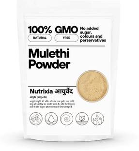 Nutrixia food Mulethi Powder / मुलेठी पाउडर/Licorice Root Powder/Glycyrrhiza glabra/Muleti Powder