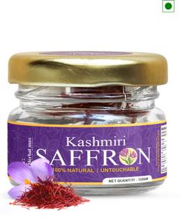 Herbal max Kashmiri Saffron/ Kesar 100% Natural & Certified High Quality A++ Grade