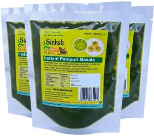 Siaksh Pakka Desi chatpati & tasty instant Pani Puri masala in Pack of 3