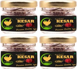 FIJ AYURVEDA Premium Quality A++ Grade Saffron Threads / Kesar/ Keshar/ Zafran /Jafran – 4GM