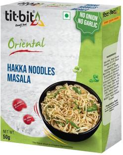 Tit-Bit Hakka Noodles Masala Combo No Onion No Garlic Easy To Cook, No MSG, Pack of 5