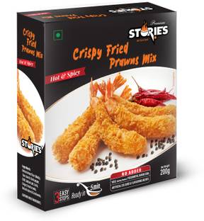 Stories Food Crispy Fried Prawns Mix - Hot and Spicy