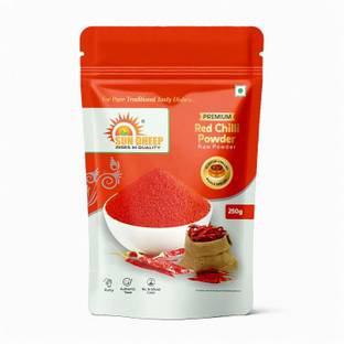 Sun Dheep Products Premium Red Chilli Powder | Pure & Natural | Andhra-Style Hot Spice