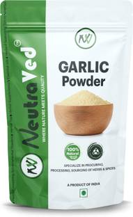 NeutraVed Garlic Powder 100% Pure Lehsun Powder |Ready to use |Natural Dried Garlic Powder