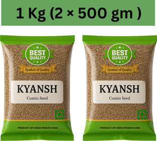 Kyansh 1kg (500gm ×2) Premium quality Jeera
