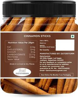 Eatoriyumm SriLankan Ceylon Cinnamon ( Dalchini Sticks ) Sticks