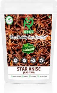 RASC Whole Star Anise I Badiyan I Chakri Phool I Pack of 100g