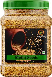 Kartik Export Whole Methi Seeds | Fenugreek Seeds ( Jar Pack )