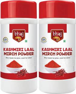 Bhoj Masale Fresh and Natural Kashmiri Lal Mirch | Red Chilli Powder No Artificial Additives