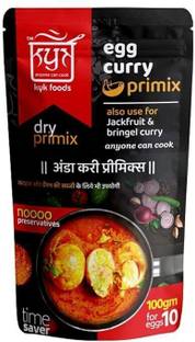 KYK FOODS Natural Traditional Fresh Dry Primix Masale(Egg Curry Premix,Pack of 2)