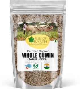 Bliss of Earth Organic cumin seed|Sabut jeera without Preservatives Good for Health & Cooking